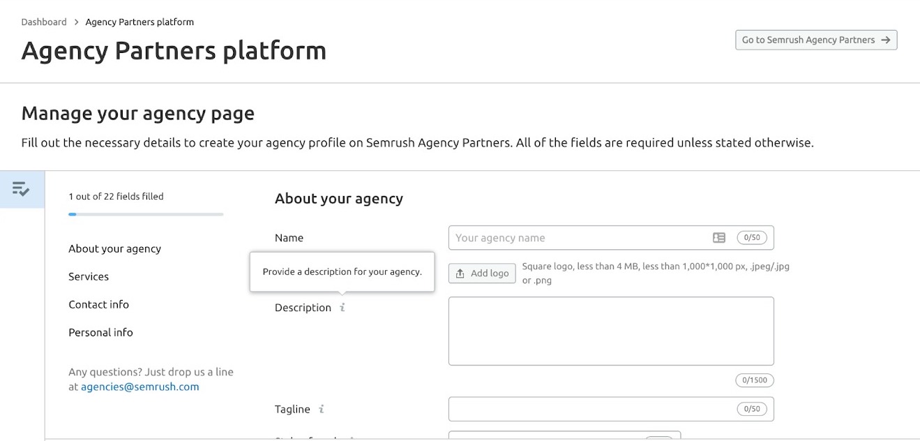 Agency Partners Platform image 2